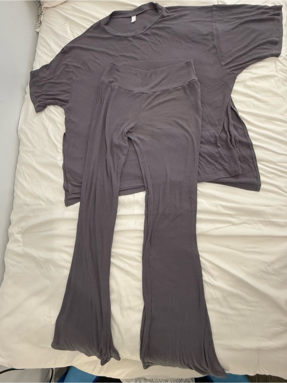Women's Bootcut Lounge Pants in slate Gray